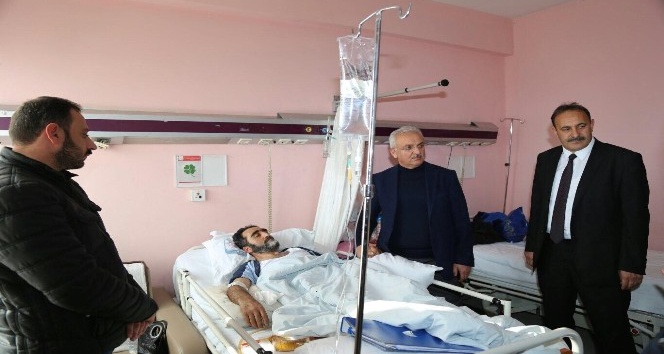 Başkan Başsoy’ dan hastahane ziyareti