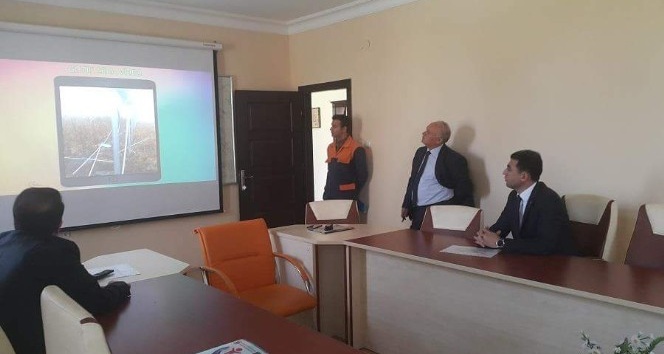 Kaman İlçe Kaymakamı Murat Girgin KOP projesi alanlarında incelemelerde bulundu