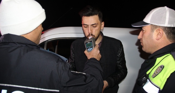 Konya&#039;da 26 alkollü sürücüye yaklaşık 70 bin lira ceza