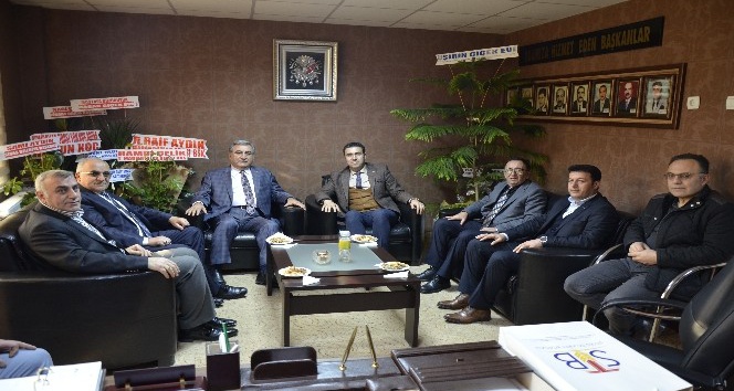 STB Başkanı Hastaoğlu’ndan esnaf odalarına ziyaret