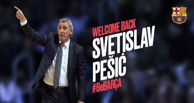 Barcelona, takımın başına Svetislav Pesic’i getirdi