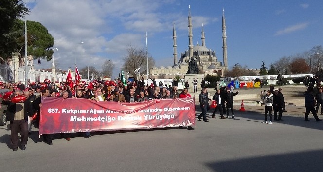 Edirne’den Zeytin Dalı Harekatı’na destek yürüyüşü