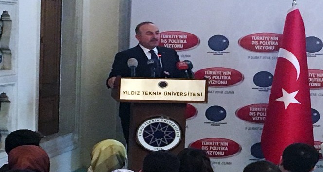 Bakan Çavuşoğlu: “Bu teröristleri sınırımızda temizlemezsek, yarın Türkiye’nin başına bela olur”