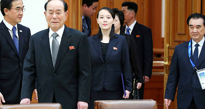 Kim Yo-jong, Kim İl-sung&#039;un 68 yıl sonra sınırı geçen ilk varisi oldu