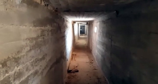 Teröristlerin kullandığı tüneller ele geçirildi