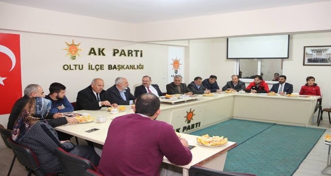 Milletvekili Deligöz, Ak Parti teşkilatını dinledi