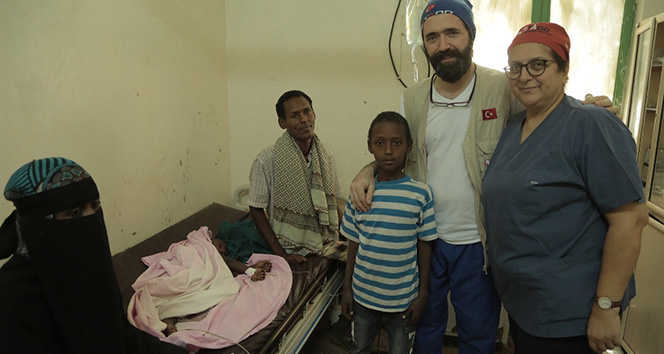 Etiyopyalı çocuk, Türk doktorların dikkatiyle hayata tutundu