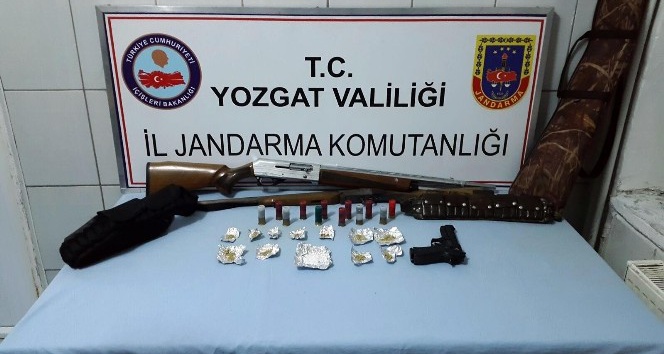 Yozgat’ta uyuşturucu operasyonu: 1 gözaltı