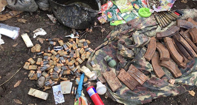 Şırnak'ın Cudi Dağı'nda 2 mağara ve bir barınak imha edildi