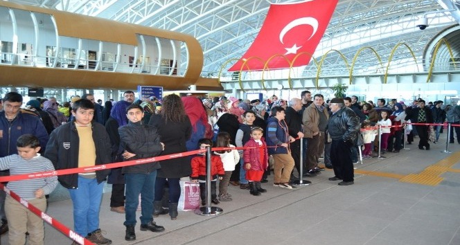 Erzincan Havalimanı’nda Ocak ayında binlerce yolcuya hizmet verildi