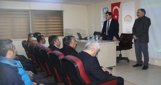 Tunceli’de Afet Mücadele Planı eğitimi
