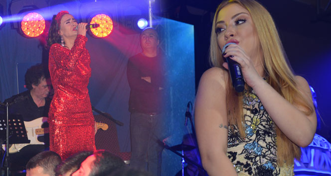 Yıldız Tilbe ve Ece Seçkin sevgililer gününde Uludağ'ı coşturdu