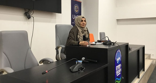 Gazeteci Halime Kökçe, yeni nesil iletişimcilerle bir araya geldi