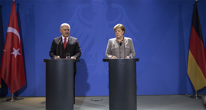 Başbakan Yıldırım ile Merkel görüşmesinden sonra önemli açıklamalar