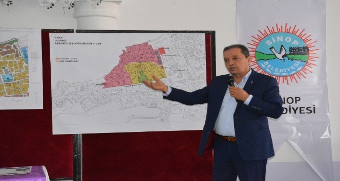 Sinop Belediyesinden halkı bilgilendirme toplantısı