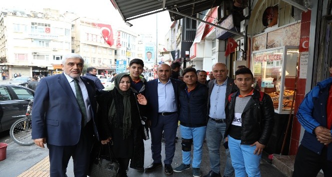 Karaman Belediye Başkanı Çalışkan Kilislilere destek verdi
