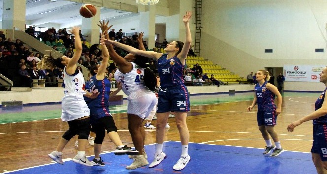 Türkiye Kadınlar Basketbol Ligi: Edremit Bld. Gürespor: 75 - Yalova VIP: 68