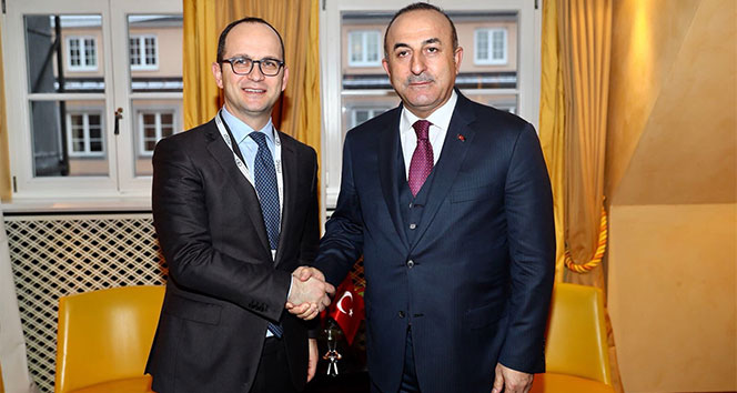 Bakan Çavuşoğlu, Arnavutluk Dışişleri Bakanı Ditmir Bushati ile görüştü