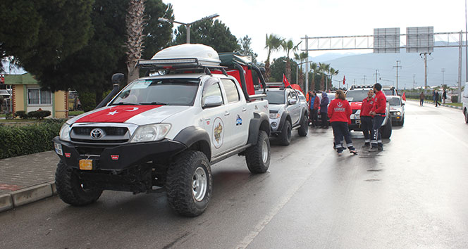 Osmaniye’de Zeytin Dalı Harekatı&#039;na destek konvoyu