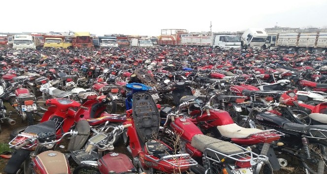 Şanlıurfa’da 2 milyon TL değerinde 153 çalıntı araç ele geçirildi
