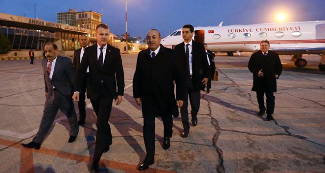 Dışişleri Bakanı Çavuşoğlu, Amman&#039;da