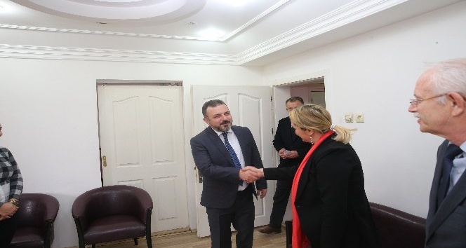 Başkan Ercan ziyaretlerine devam ediyor