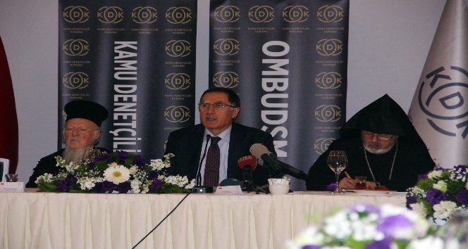 Ombudsman Şeref Malkoç dini grupların liderleriyle bir araya geldi
