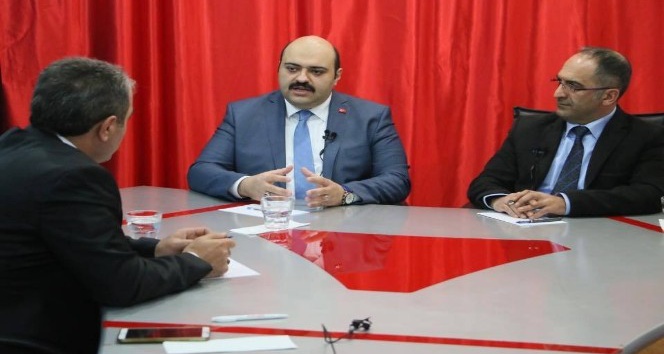 Aziziye Belediye Başkanı Muhammed Cevdet Orhan, “Biz Bize Erzurum” programına konuk oldu
