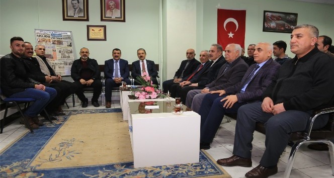 Başkan Gürkan esnaf odalarının temsilcileri ile bir araya geldi