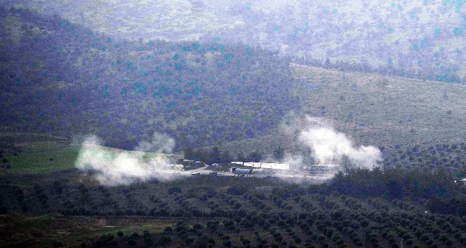 Darmık Dağı arkasındaki YPG mevzileri yerle bir oldu