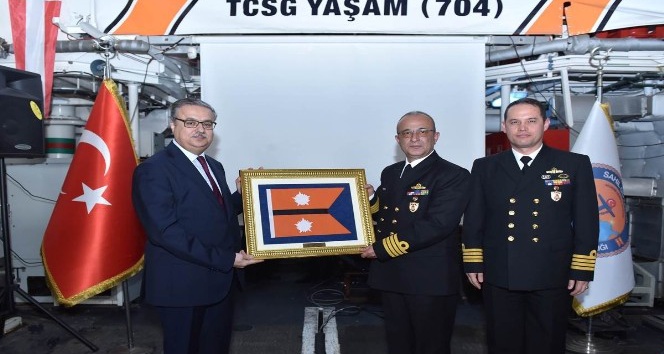 Sahil Güvenlik Akdeniz Bölge Komutanlığı’nda devir teslim töreni