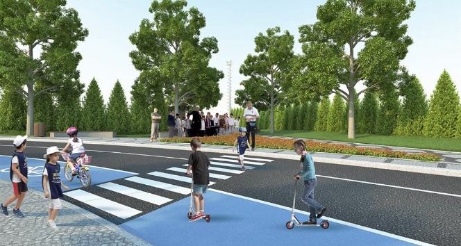 Sivas’ta çocuklar için trafik eğitim parkı