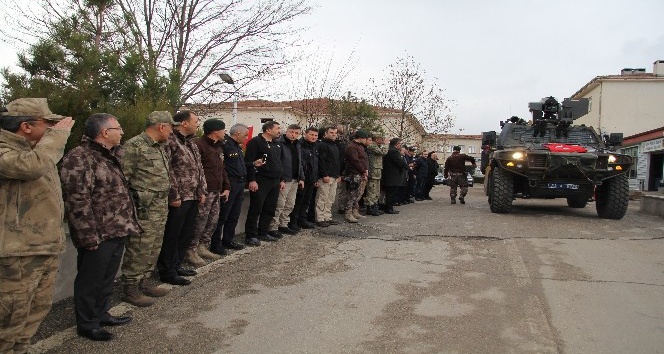 Elazığ’dan özel harekatçılar Afrin’e uğurlandı