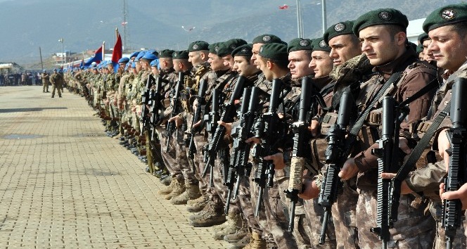 Gaziantep’te kurulan askeri üs törenle hizmete açılıyor