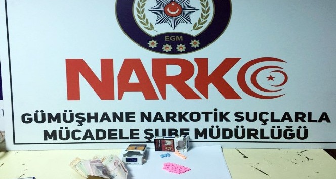 Gümüşhane’de uyuşturucu operasyonu