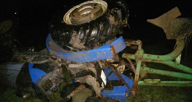 Saruhanlı’da traktör kazası: 1 ölü