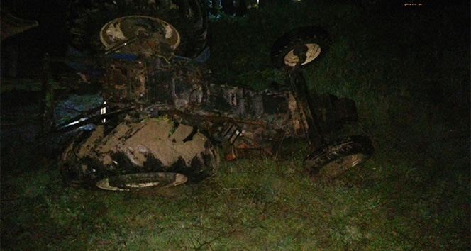 Saruhanlı&#039;da traktör kazası: 1 ölü!