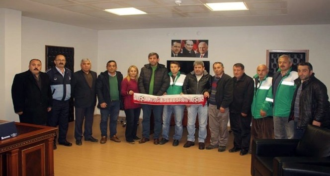 Belediye işçilerinden futbolculara prim