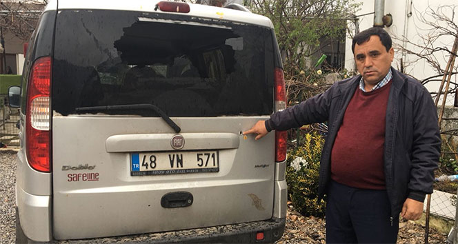 Bodrum’da muhtarın evine ve arabasına silahlı saldırı