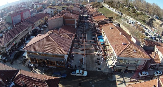 Tarih Uzun Çarşı’da restorasyon çalışmaları