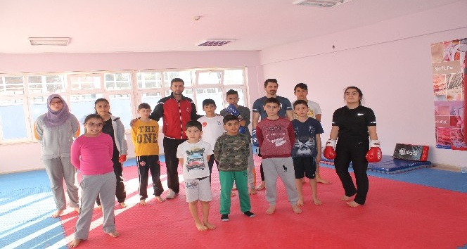 Kaman’da savuma sporlarına yoğun ilgi