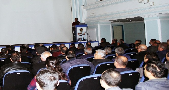 Kırıkkale Emniyetinden güvenlik eğitimi