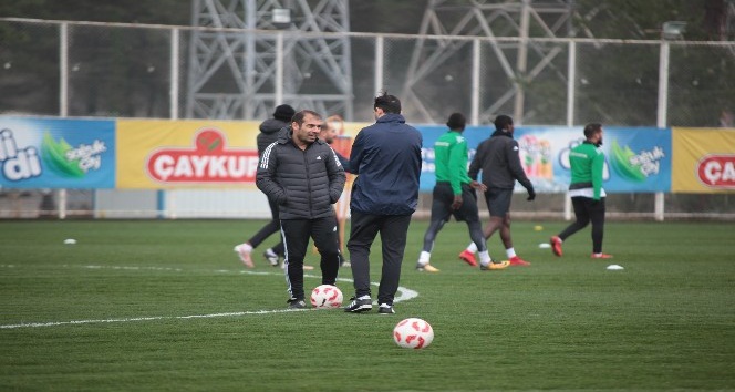 Metin Diyadin, Giresunspor’la ilk idmanına çıktı