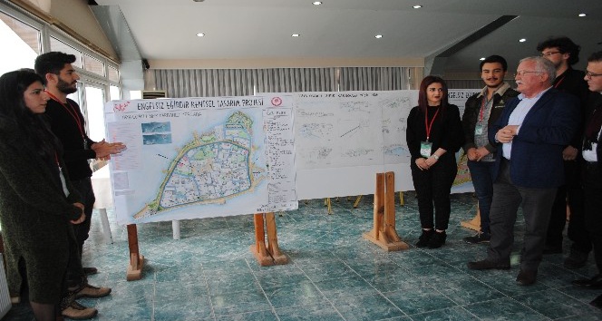 Şehir Planlama Öğrencileri “Engelsiz Eğirdir”i tasarladı