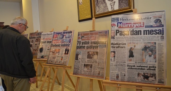“28 Şubat Manşetleri” Sergisi Açıldı