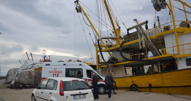 Sinop’ta kuru yük gemisinde patlama: 1 ölü, 1 yaralı