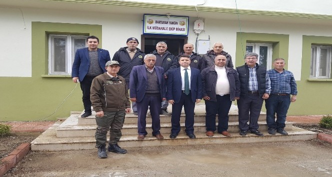 Bölge Müdürü Altındaş Yangın Ekip Binasında incelemelerde bulundu
