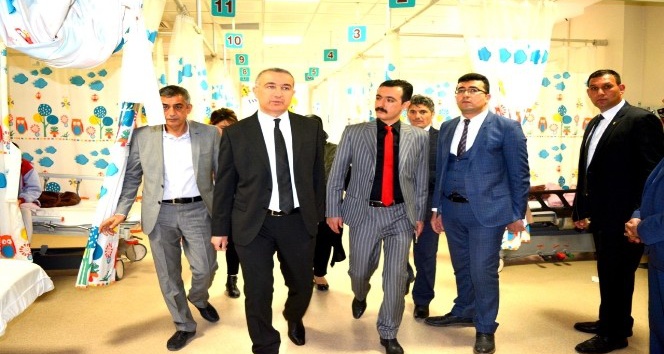 Sağlık Müdürü Erol, Hastanede incelemelerde bulundu