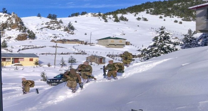 Karadeniz Yaylaları’nda PKK’ya karşı mücadele devam ediyor
