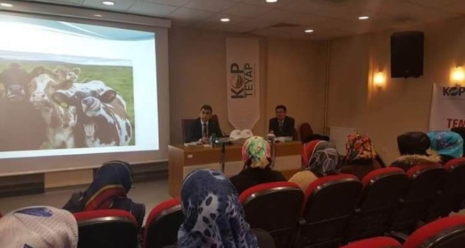 Bozkırda Temiz Süt Üretimi Projesi başladı